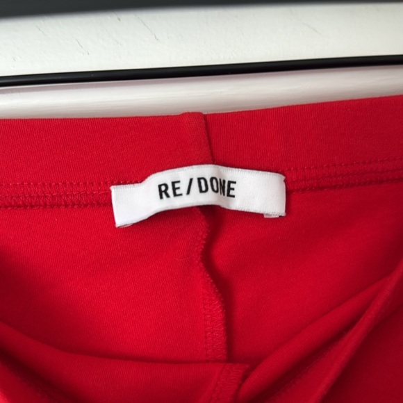 RE/DONE red stirrup legging - Picture 2 of 3